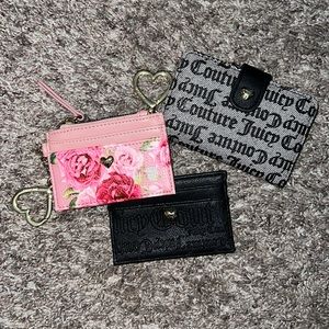 Juicy couture wallet bundle